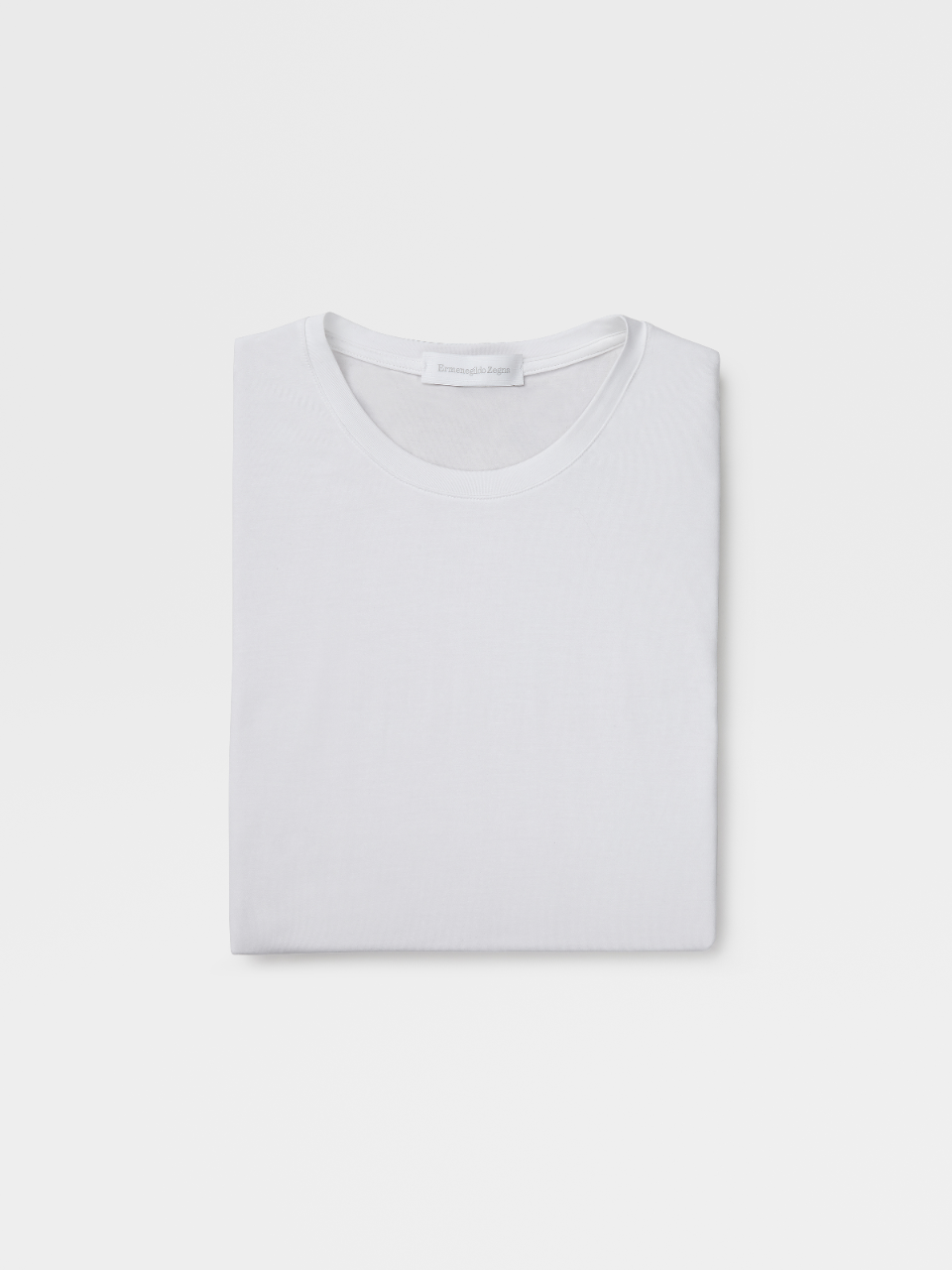 White Micromodal Crewneck T-Shirt